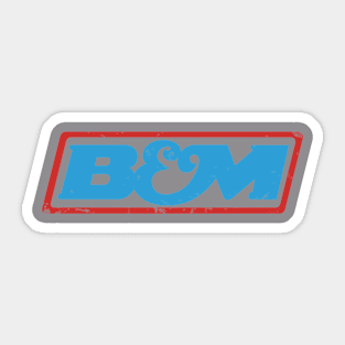 B&M Sticker